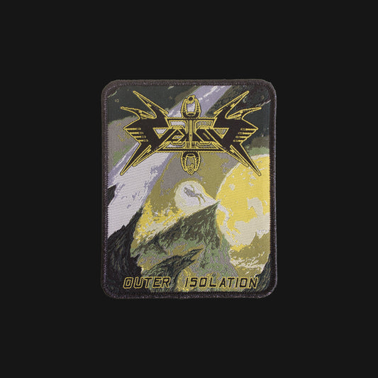 Temporal Dimensions Patches Vektor Outer Isolation Black Glitter Border Woven Patch