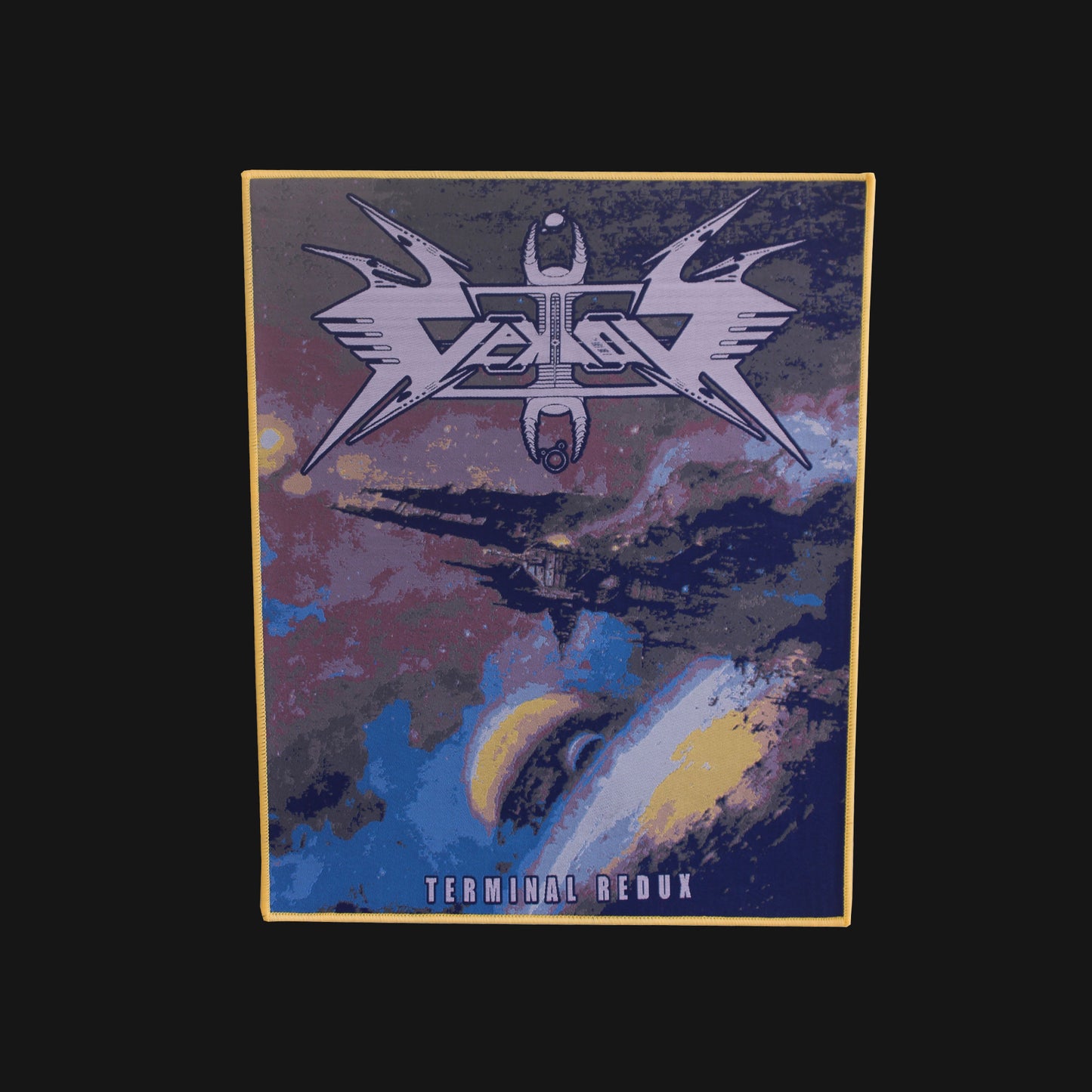 Temporal Dimensions Patches Vektor Terminal Redux Yellow Border Woven Backpatch