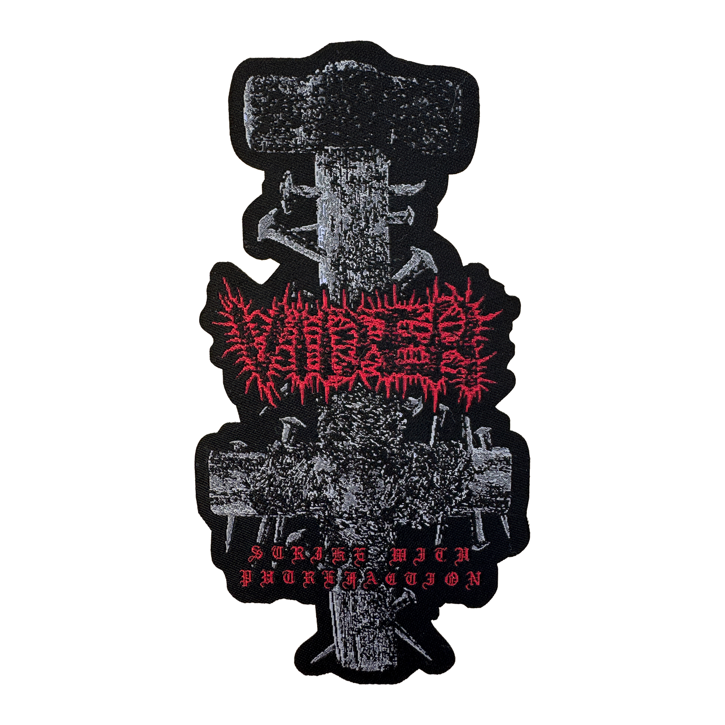 Temporal Dimensions Patches Vider Strike with Putrefaction Laser Cut Patch