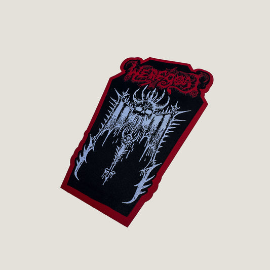 Temporal Dimensions Patches Weregoat Cunting Darkness Laser Cut Metal Woven Patch