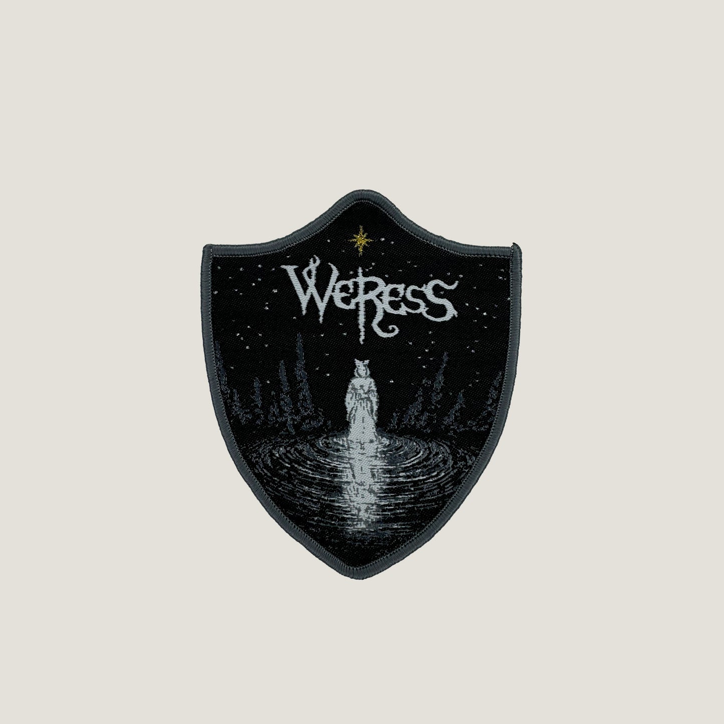 Temporal Dimensions Patches Weress Revasseries Chevaleresques Gray Border Woven Patch