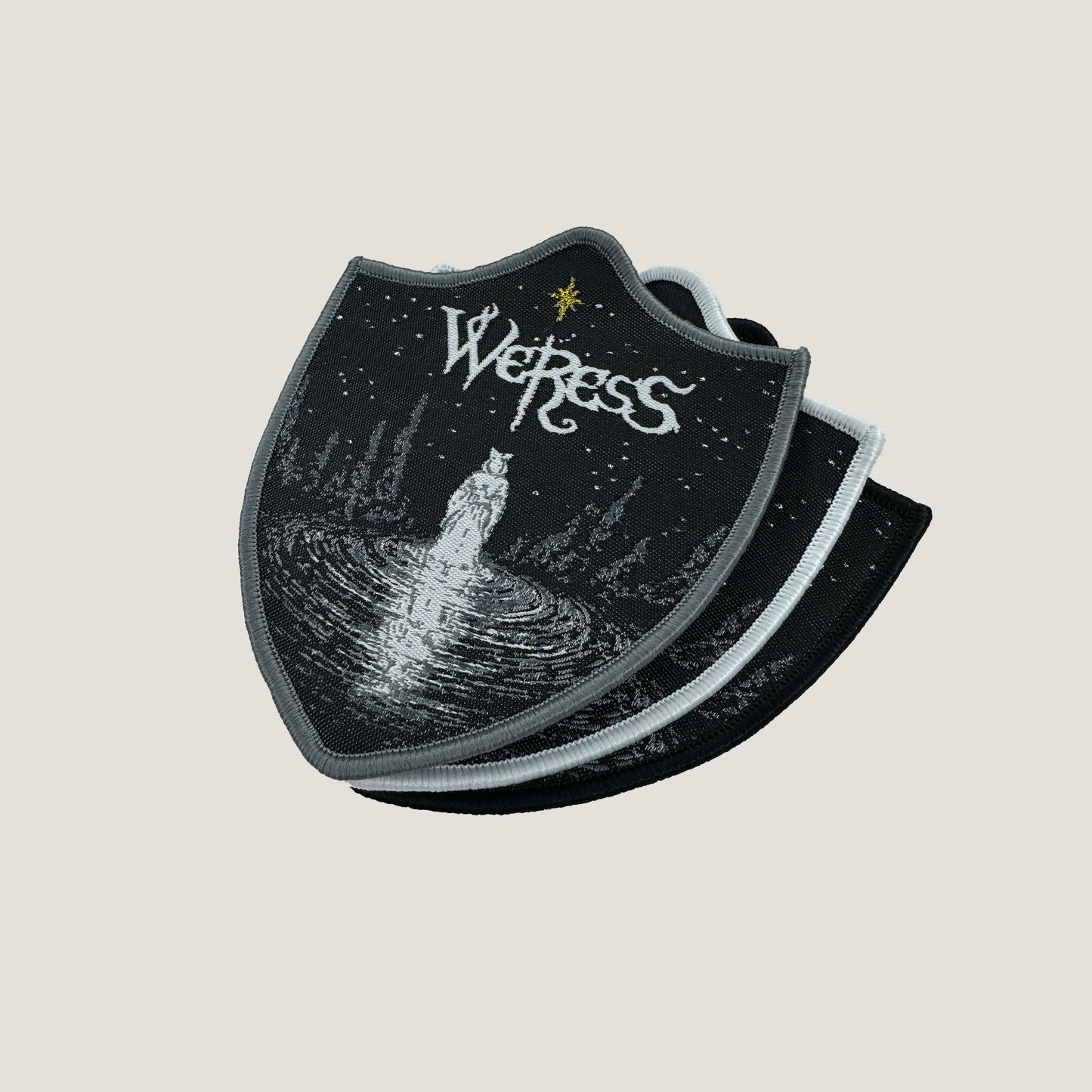 Temporal Dimensions Patches Weress Revasseries Chevaleresques Metal Woven Patches