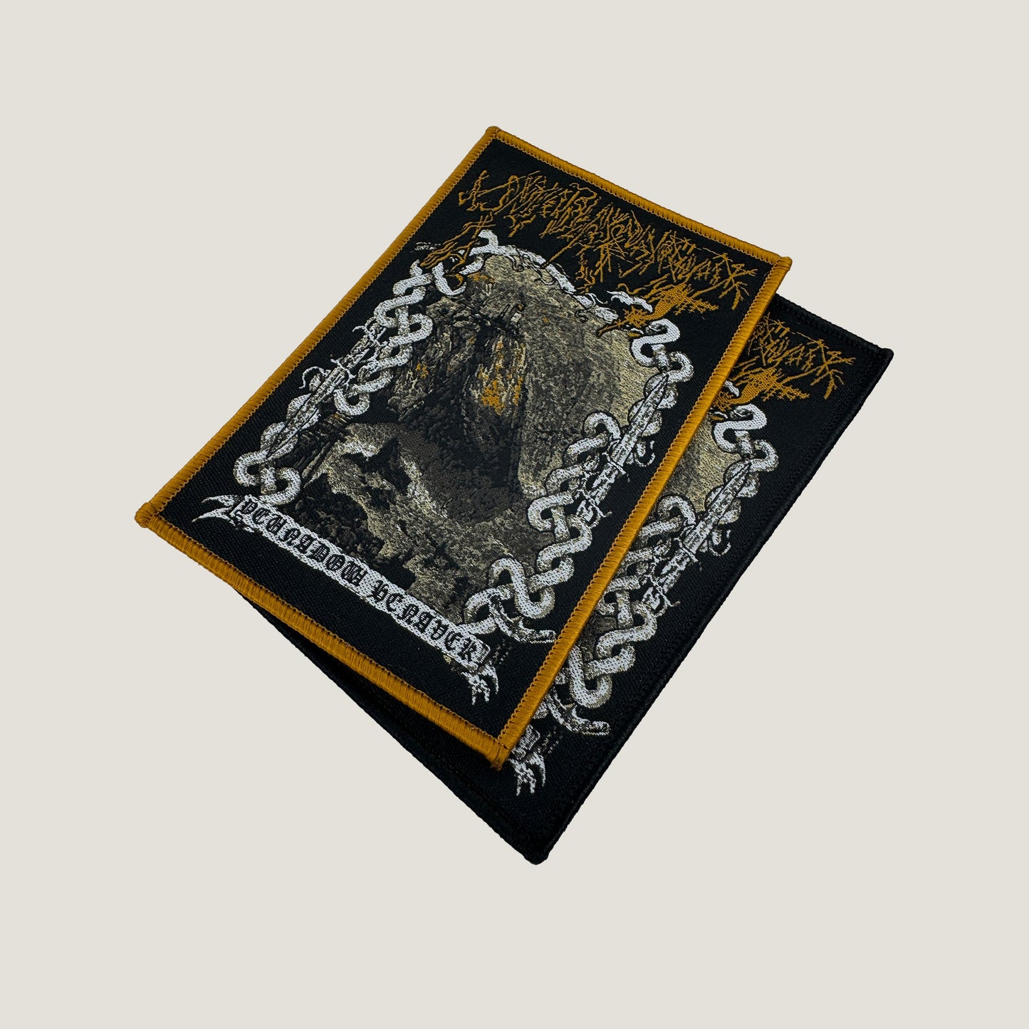 Temporal Dimensions Patches Ynkleudherhenavogyon Yeunadow Henaver Metal Woven Patches