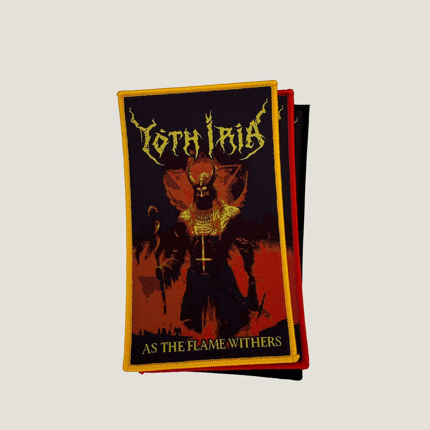 Temporal Dimensions Patches Yoth Iria As The Flame Withers Woven Patches