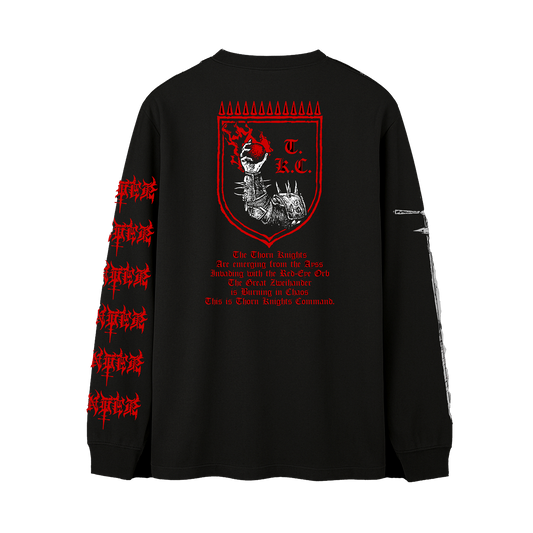 Temporal Dimensions Patches Zweihander Genocidal Siege of Thorn Knights Longsleeve Back