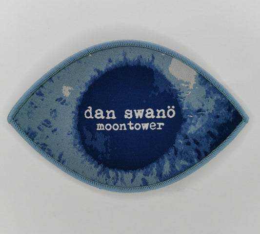 Dan Swano Light Blue Border Woven Patch Progressive Death Metal