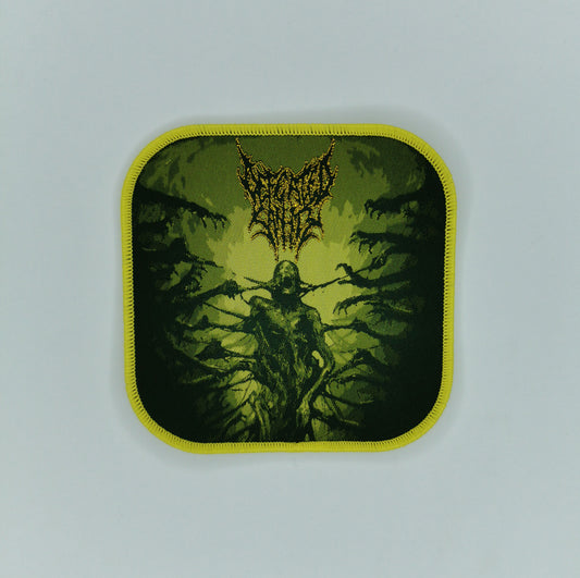 Defeated Sanity Passages into Deformity Light Green Border Woven Patch Technical Brutal Death Metal