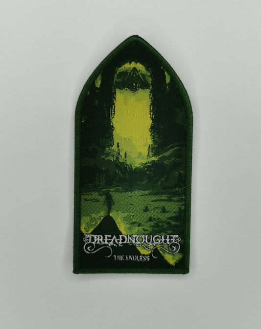 Dreadnought The Endless Dark Green Border Woven Patch American Avant-Garde Progressive Metal