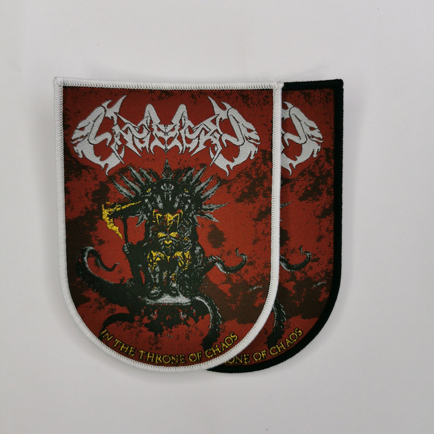 TDP Engendro In The Throne of Chaos Woven Patches