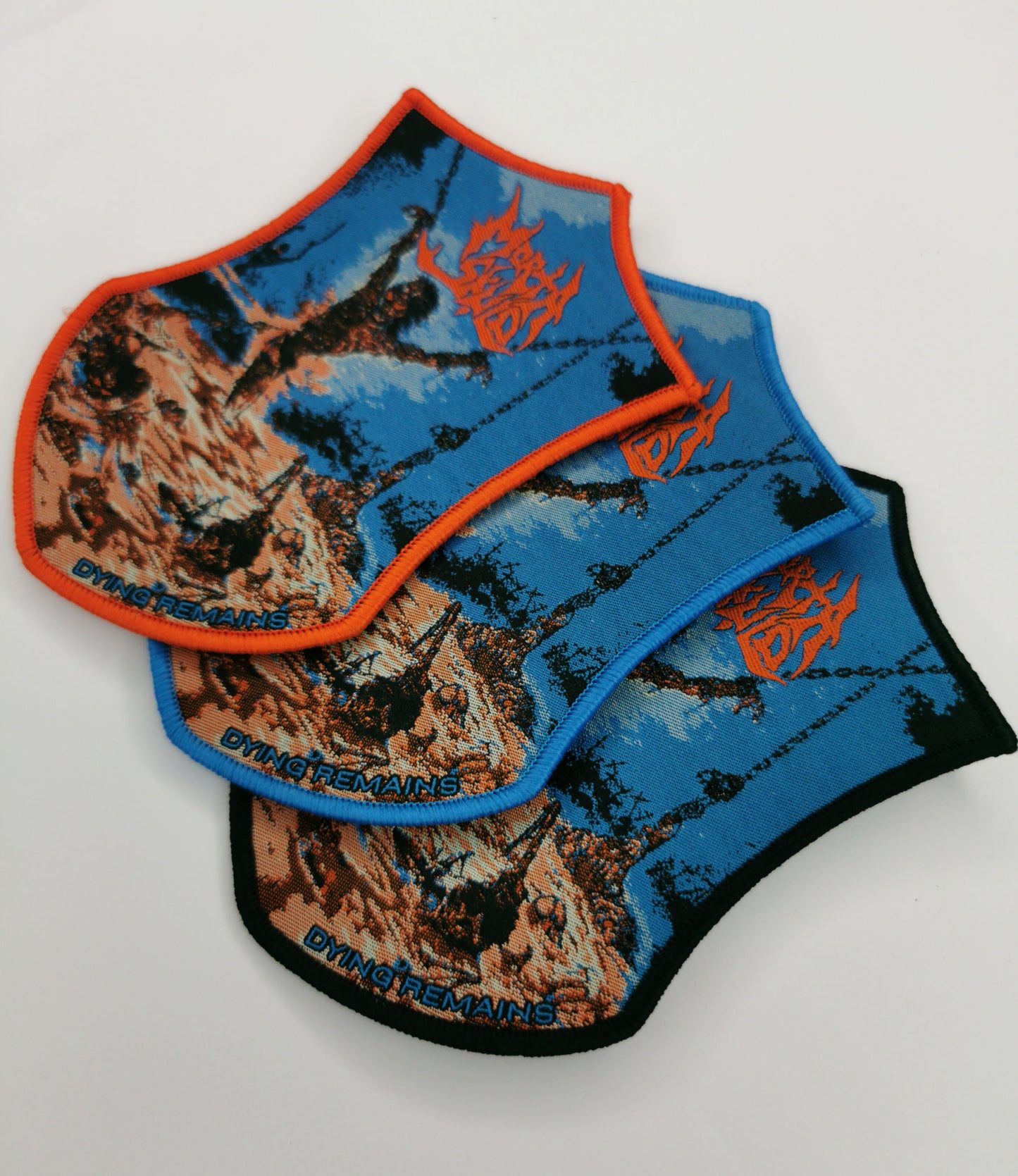 TDP Morta Skuld Dying Remains Woven Patches