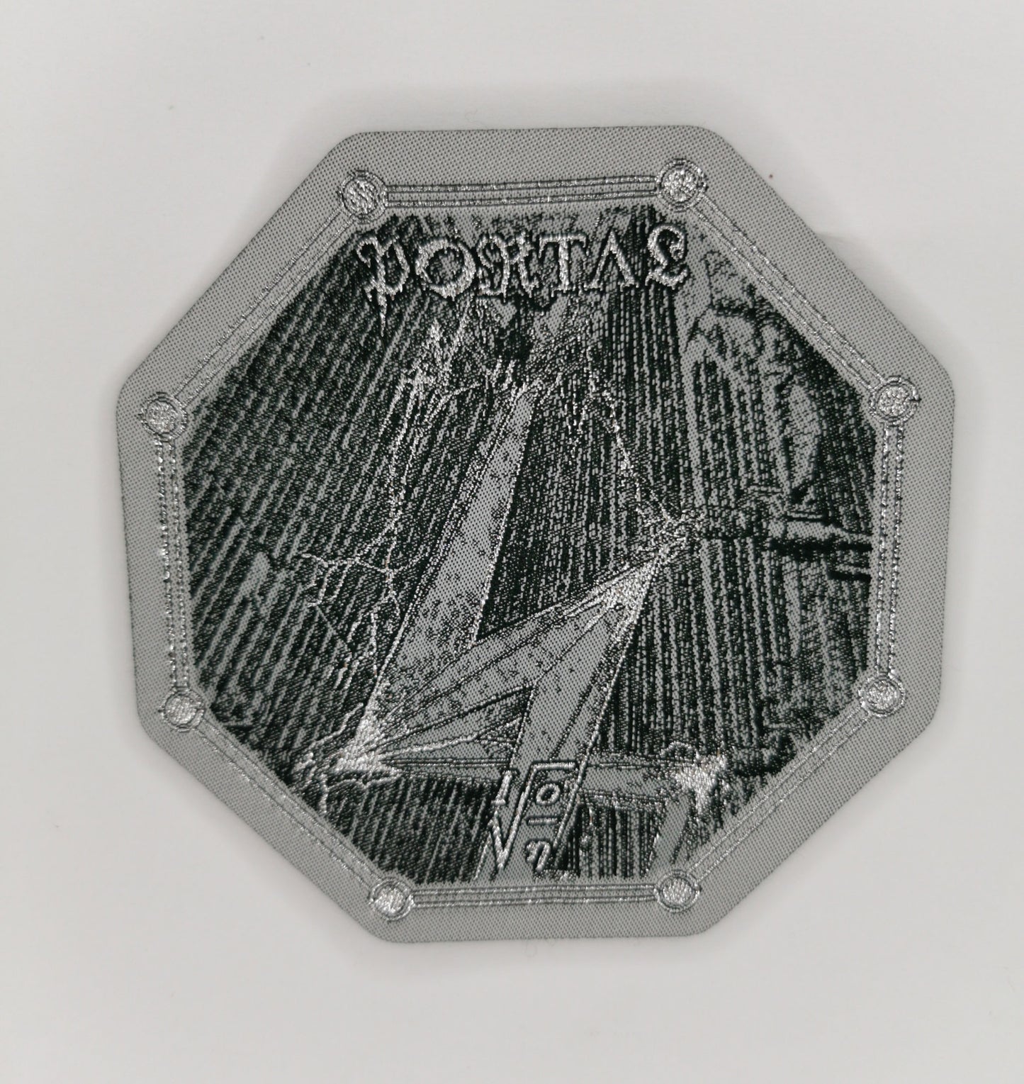 Portal Ion Laser Cut Woven Patch Australian Horror Death Metal