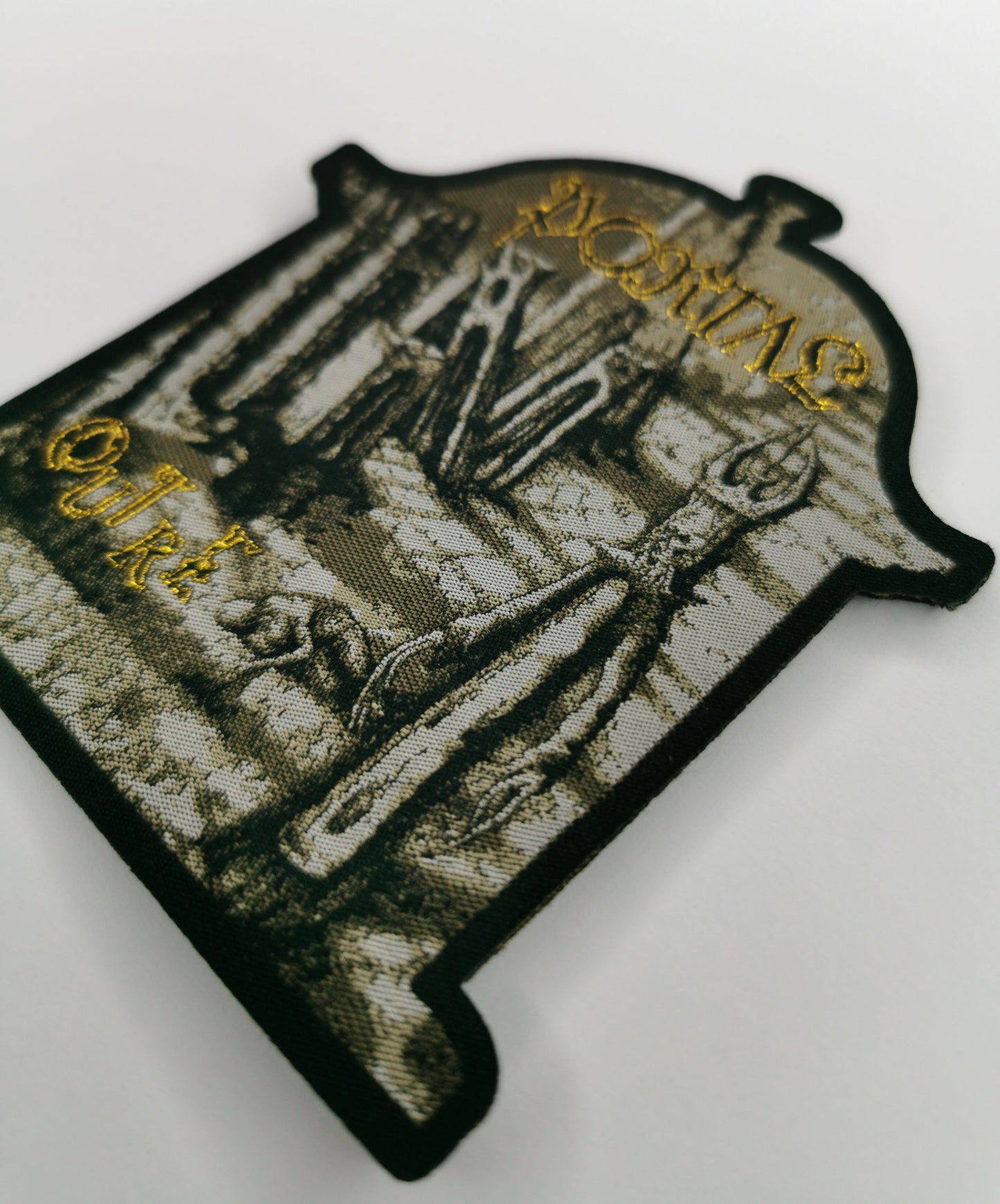 Portal Outre Laser Cut Woven Metal Patch Australian Horror Death Metal