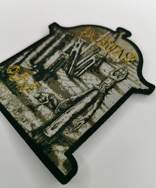 Portal Outre Laser Cut Woven Metal Patch Australian Horror Death Metal