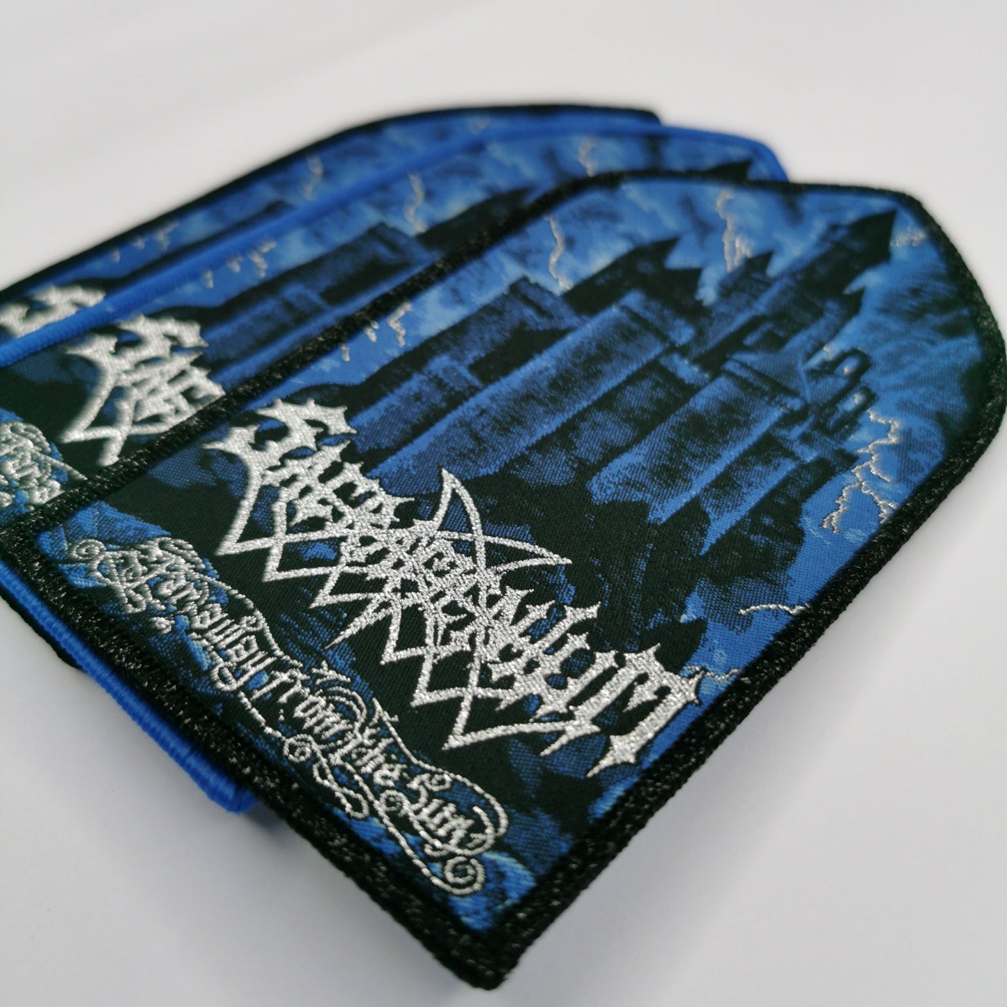 TDP Sacramentum Far Away from the Sun Metal Woven Patch