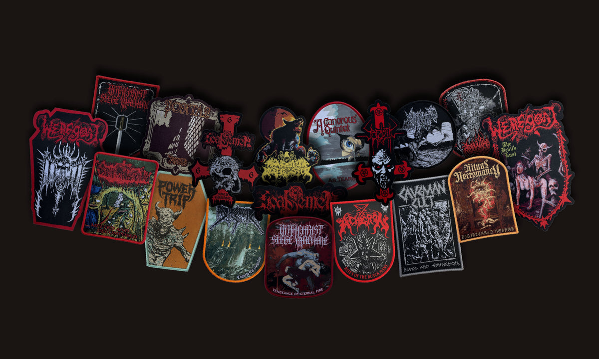 Woven Metal Patches & Enamel Pins | Temporal Dimensions Patches