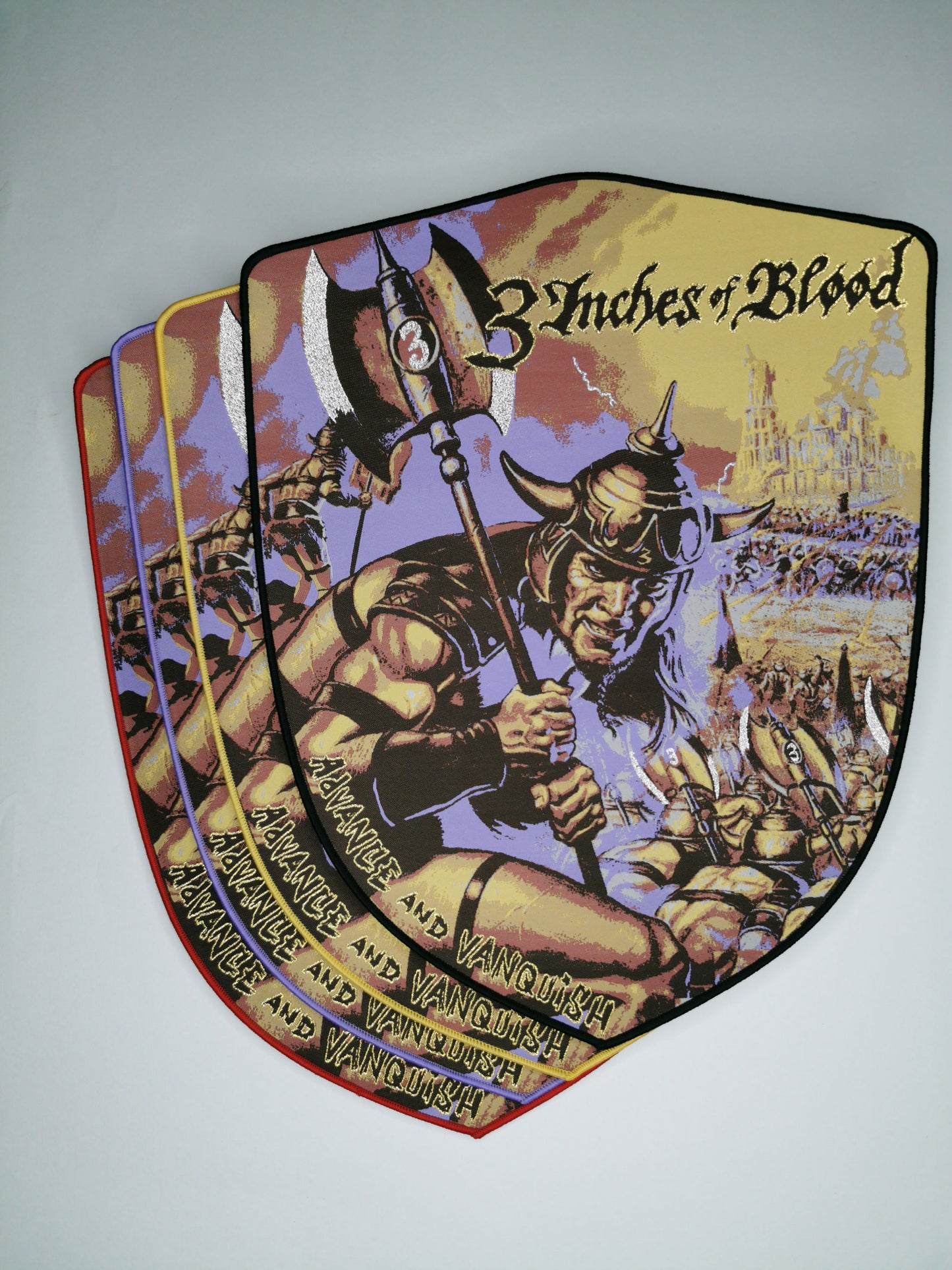 TDP 3ioB 3 Inches of Blood Advance and Vanquish Woven Backpatches