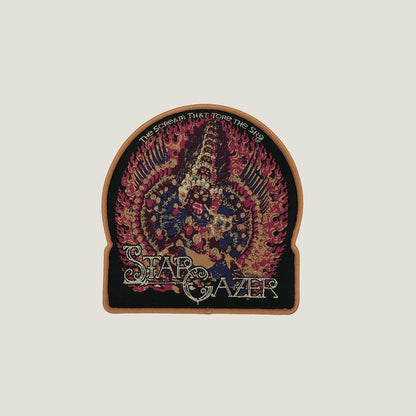 Temporal Dimensiones Patches Stargazer The Scream That Tore The Sky Beige Border Woven Patch