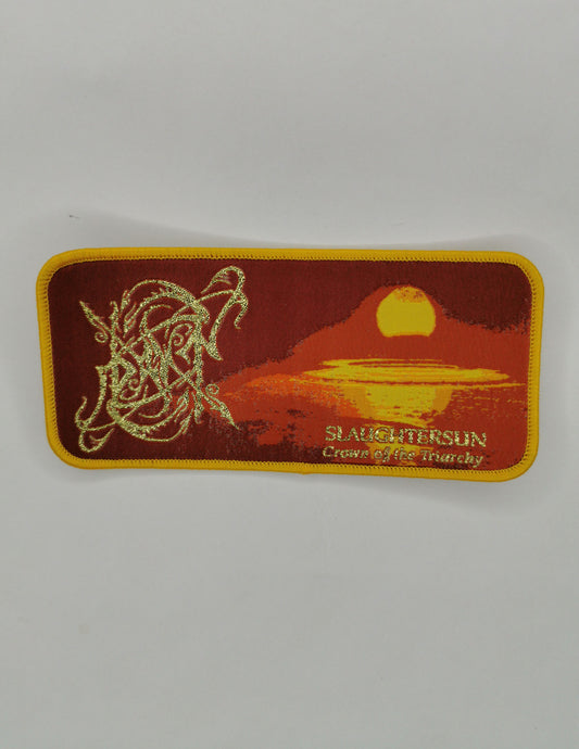 Temporal Dimensions Patches  Dawn Slaughtersun Yellow Border