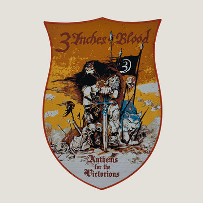 Temporal Dimensions Patches 3iob Anthems of Victory Orange Border Woven Backpatch