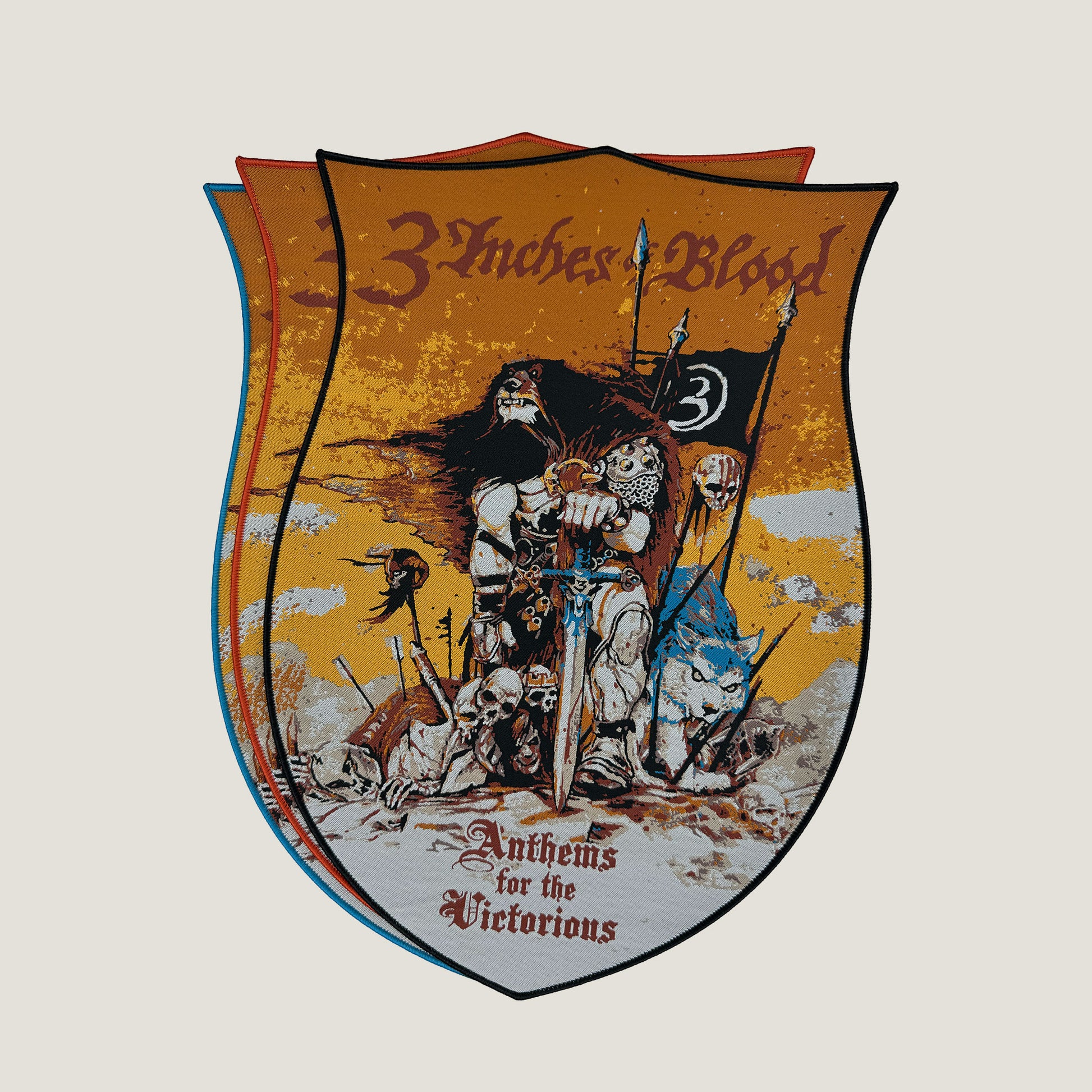 Temporal Dimensions Patches 3iob Anthems of Victory Woven Backpatches