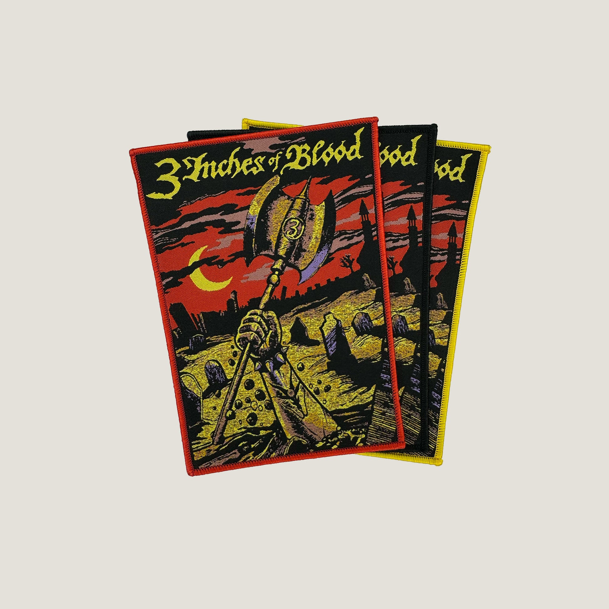 Temporal Dimensions Patches 3iob Coming Back from the Dead Woven Patches