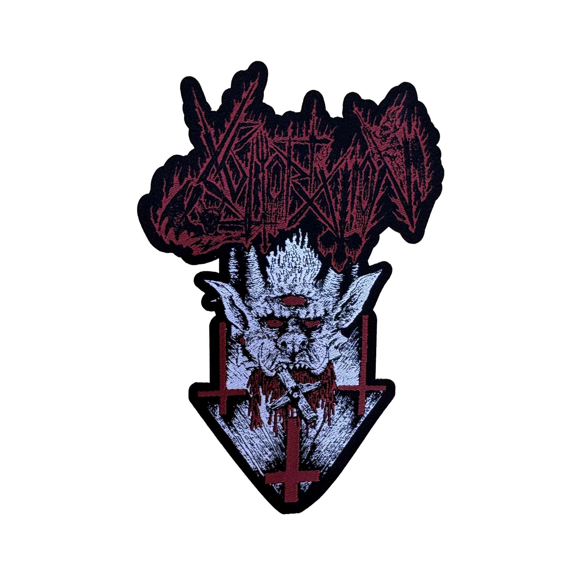 Temporal Dimensions Patches Abhorration Abhorrent Entities Laser Cut Woven Patch