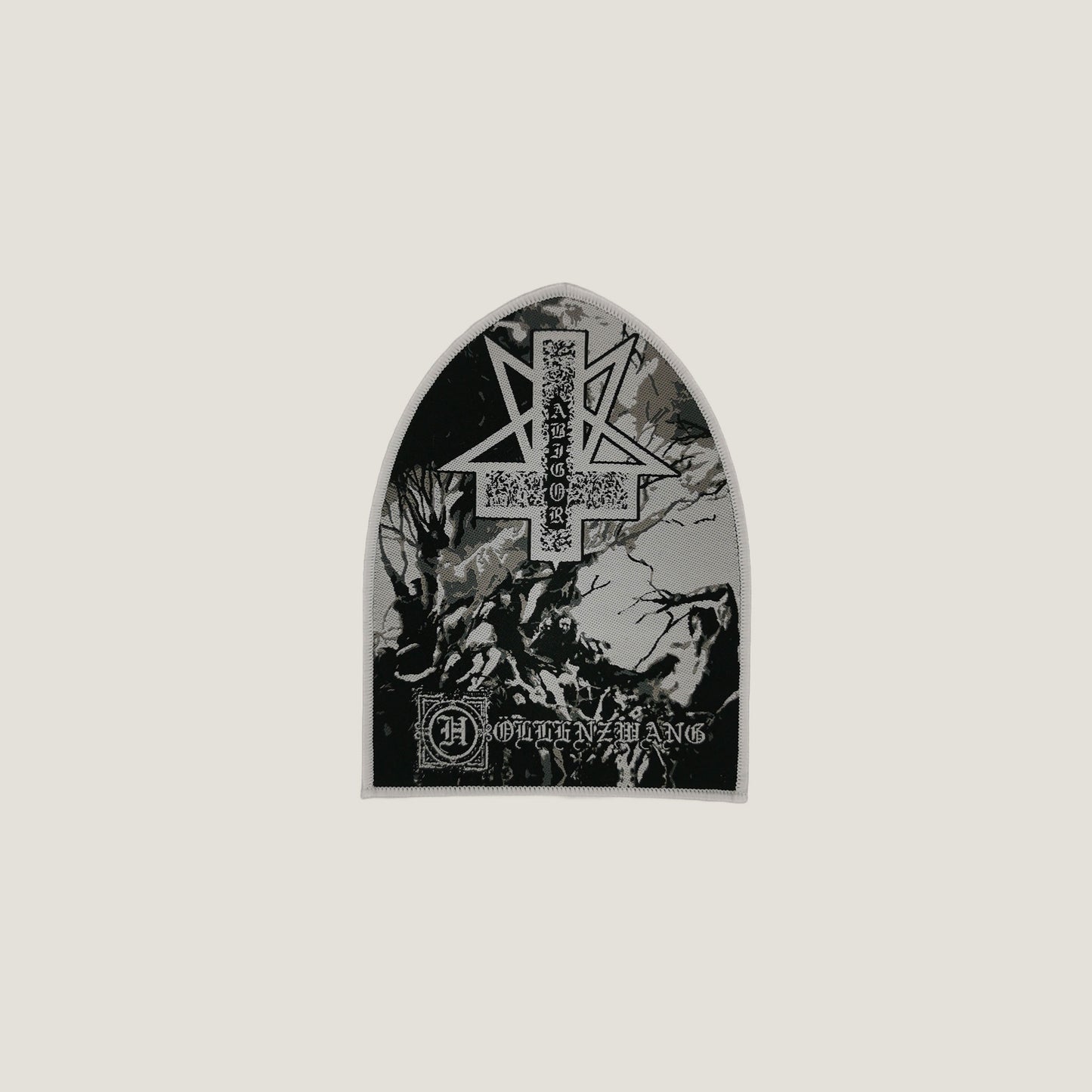 Temporal Dimensions Patches Abigor Höllenzwang White Border Woven Patch