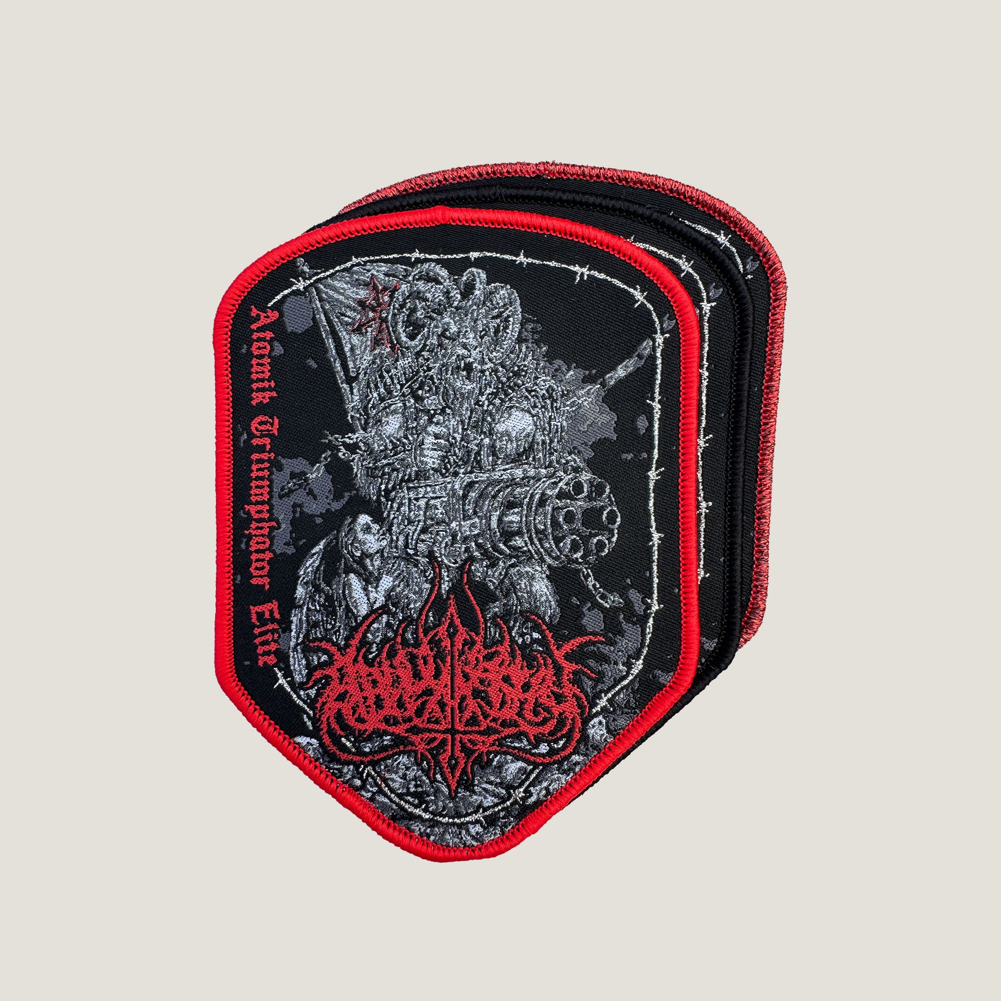 Temporal Dimensions Patches Abvulabashy Atomik Triumphator Elite Woven Patches
