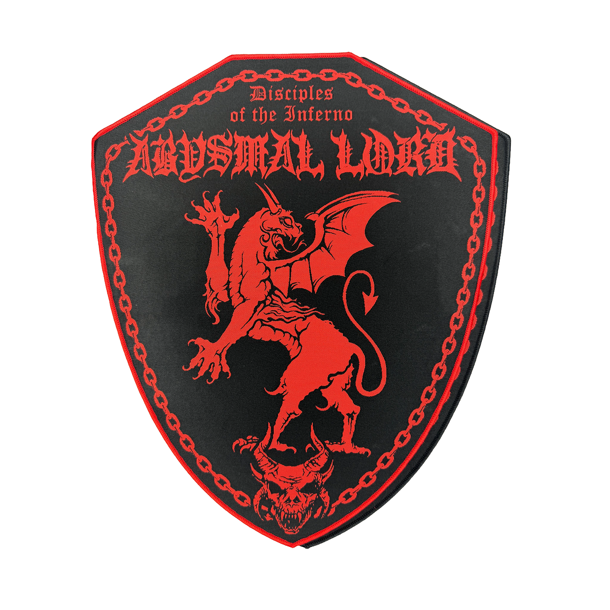 Temporal Dimensions Patches Abysmal Lord Disciples of the Inferno Metal Woven Backpatches