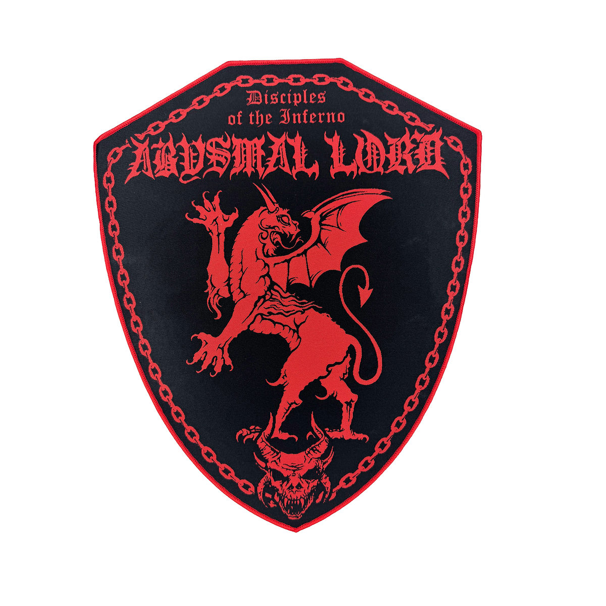 Temporal Dimensions Patches Abysmal Lord Disciples of the Inferno Red Border Woven Backpatch