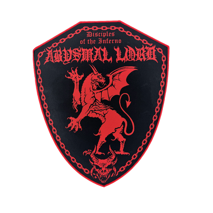 Temporal Dimensions Patches Abysmal Lord Disciples of the Inferno Red Border Woven Backpatch