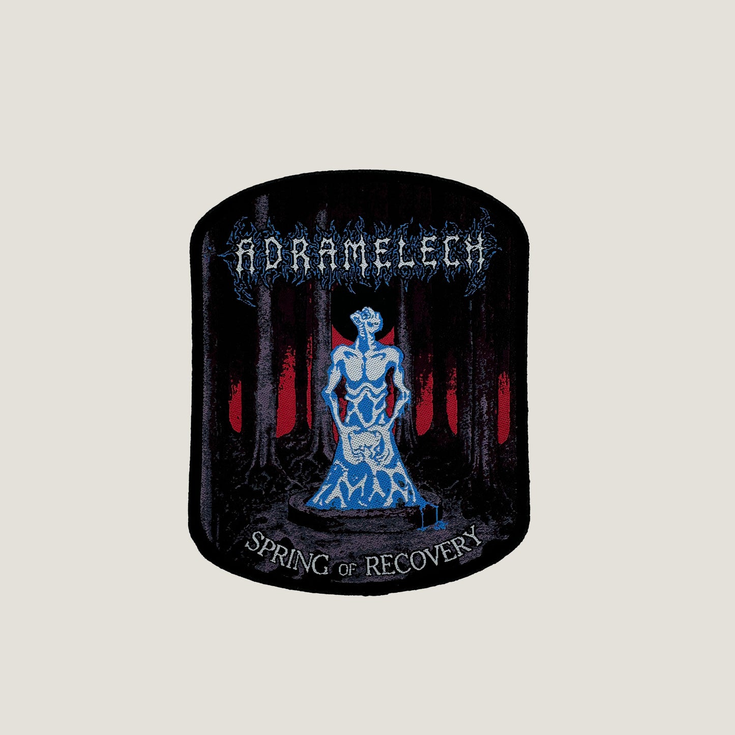 Temporal Dimensions Patches Adramelech Spring of Recovery Black Border Woven Patch