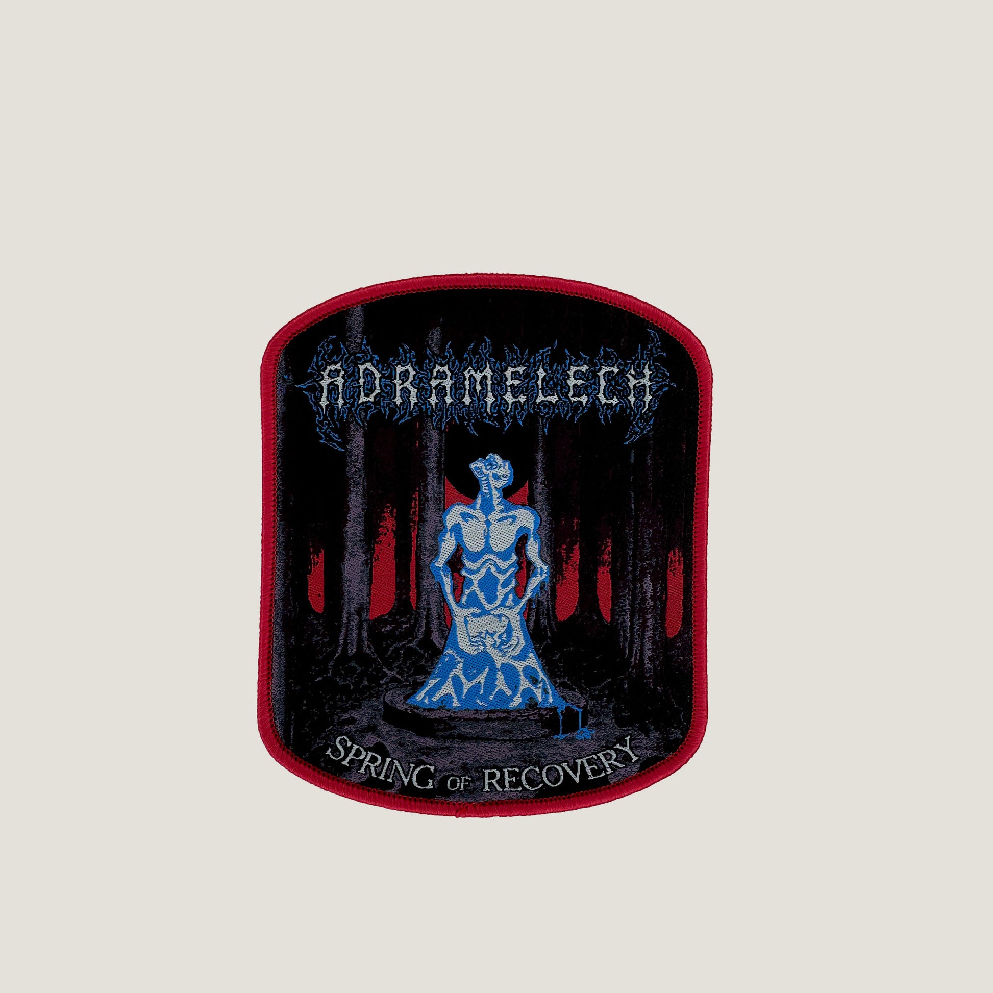Temporal Dimensions Patches Adramelech Spring of Recovery Red Border Woven Patch