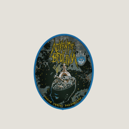 Temporal Dimensions Patches Advent Of Bedlam Human Portal Phenomenon Blue Border Woven Patch