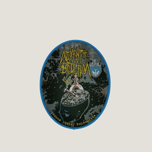 Temporal Dimensions Patches Advent Of Bedlam Human Portal Phenomenon Blue Border Woven Patch