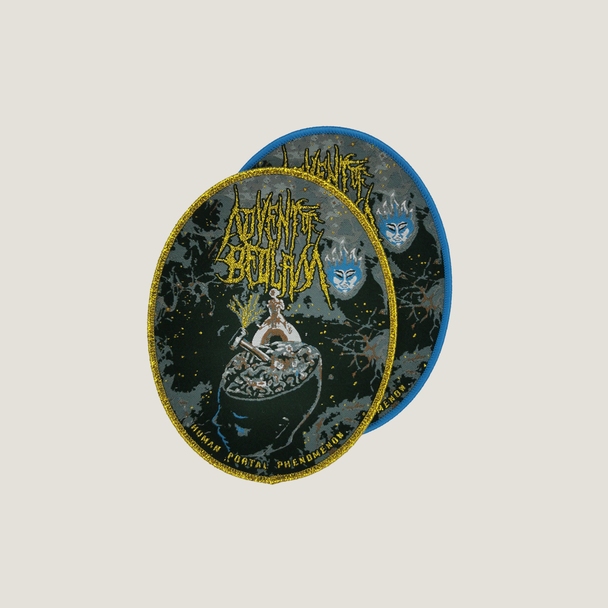 Temporal Dimensions Patches Advent Of Bedlam Human Portal Phenomenon Woven Patches