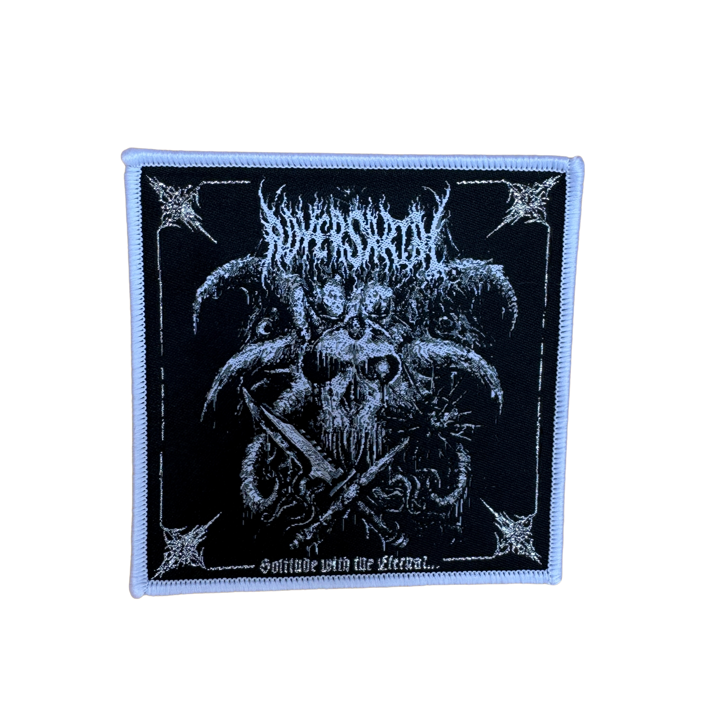 Temporal Dimensions Patches Adversarial Solitude with the Eternal White Border Woven Patch