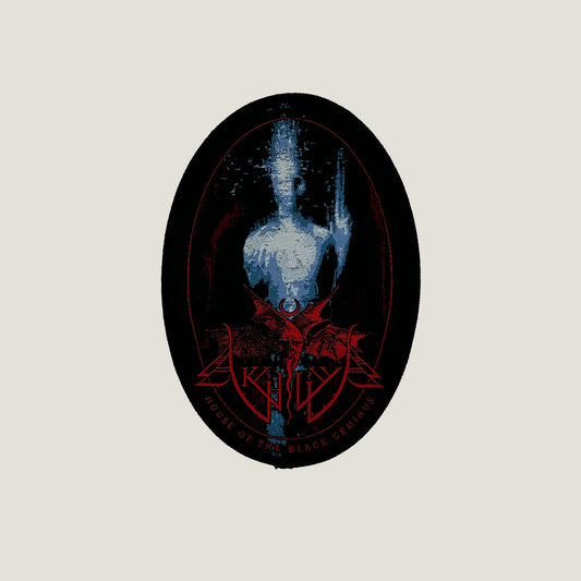 Temporal Dimensions Patches Akhlys House of the Black Geminus Black Border Woven Patch