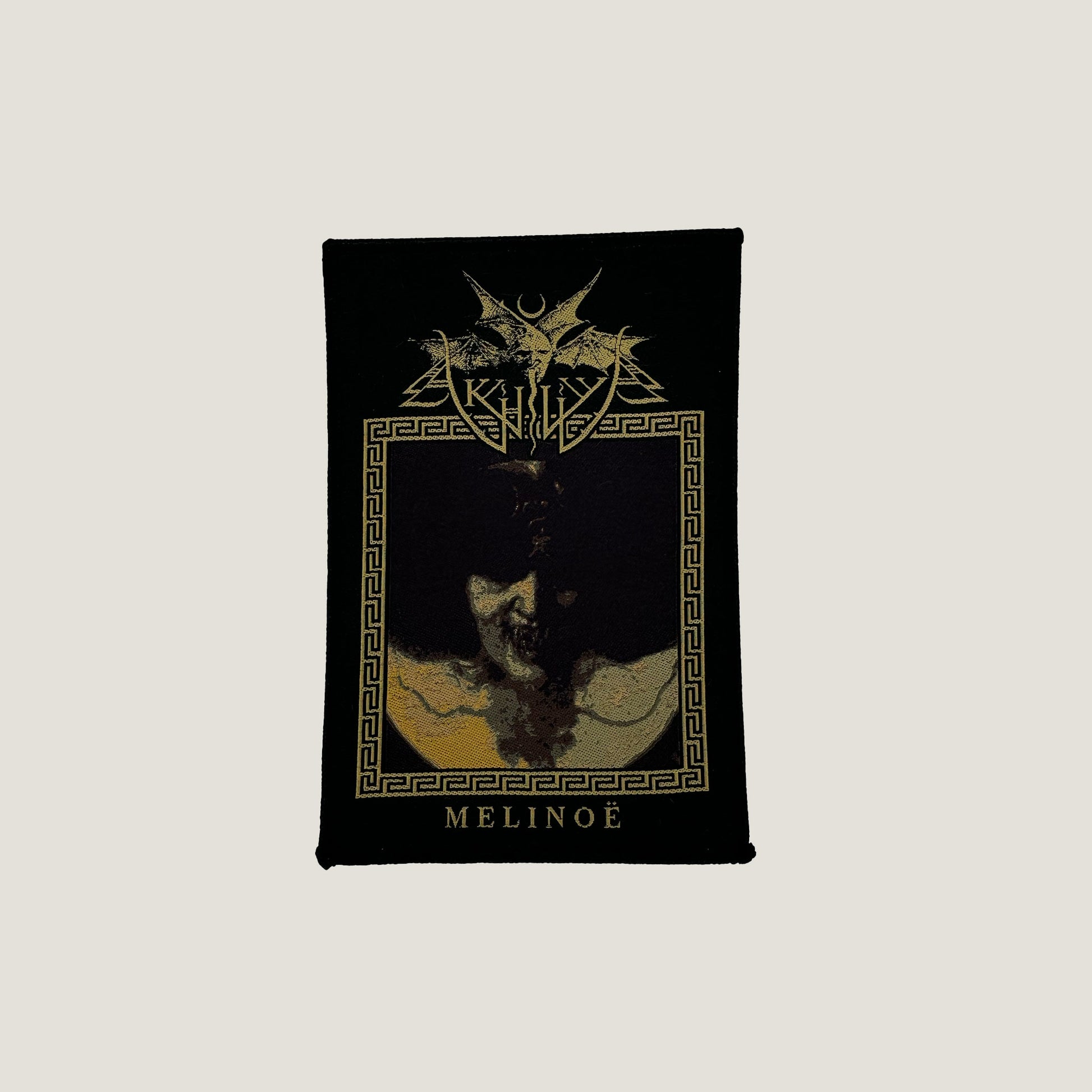 Temporal Dimensions Patches Akhlys Melinoë Black Border Woven Patch