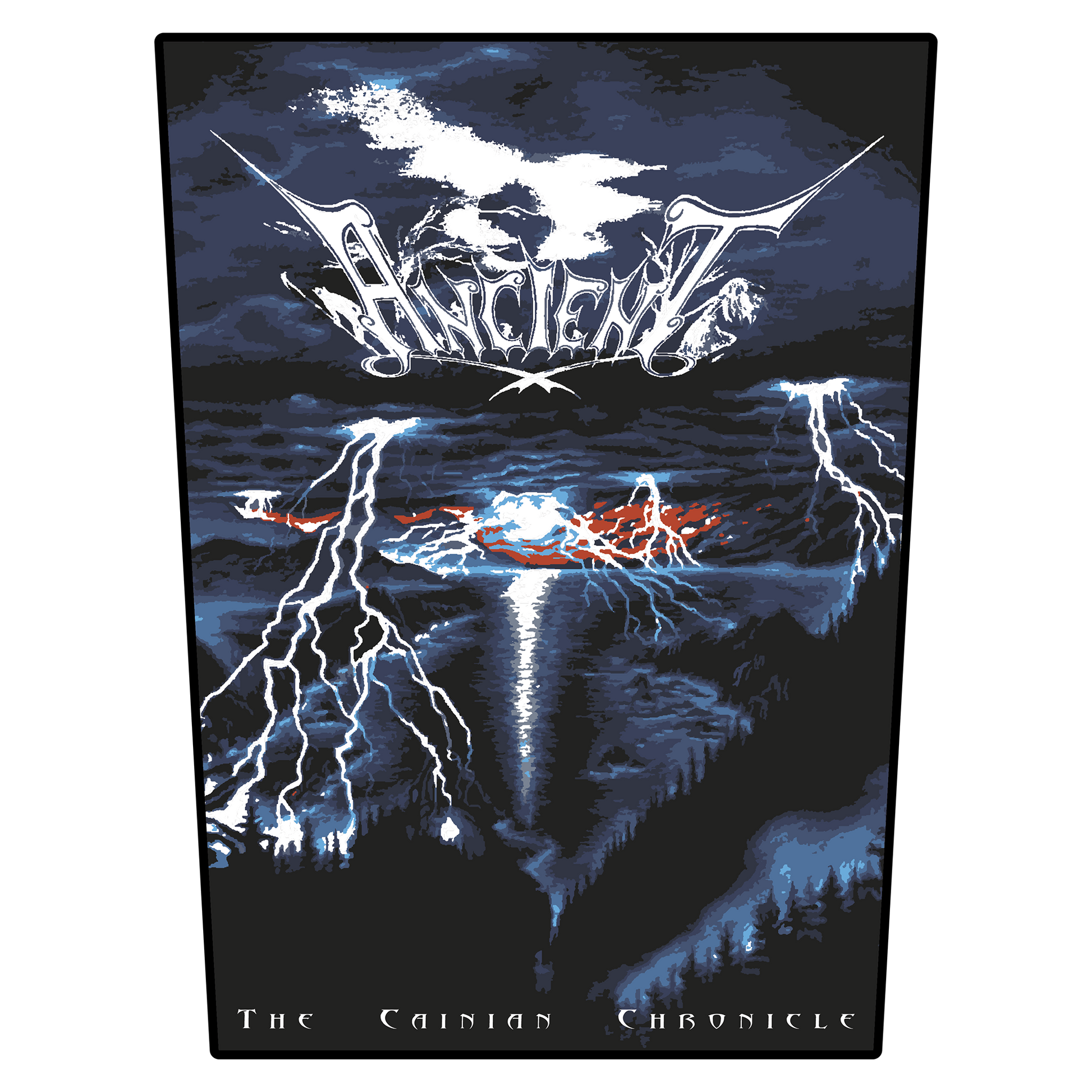 Temporal Dimensions Patches Ancient The Cainian Chronicle Black Border Woven Backpatch