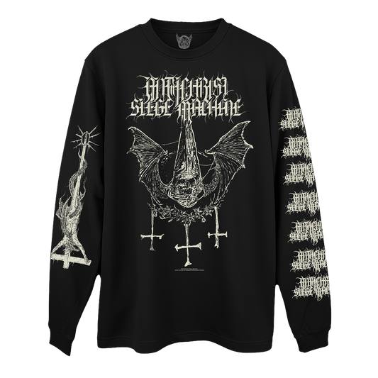 Temporal Dimensions Patches Antichrist Siege Machine Only Evil Longsleeve Front
