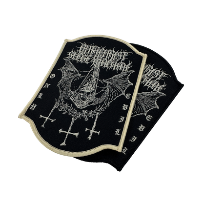 Temporal Dimensions Patches Antichrist Siege Machine Only Evil Metal Woven Patches