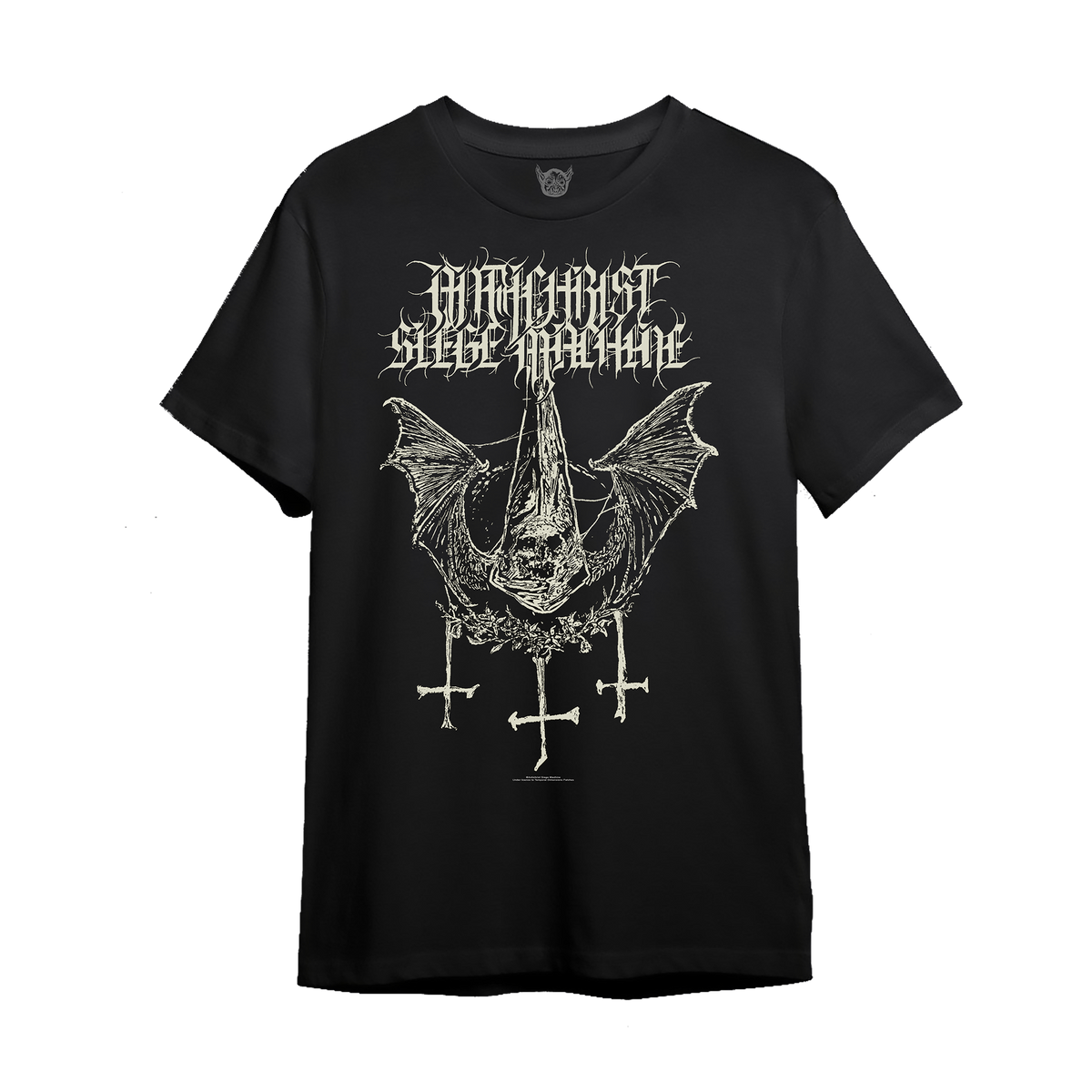 Temporal Dimensions Patches Antichrist Siege Machine Only Evil Shortsleeve