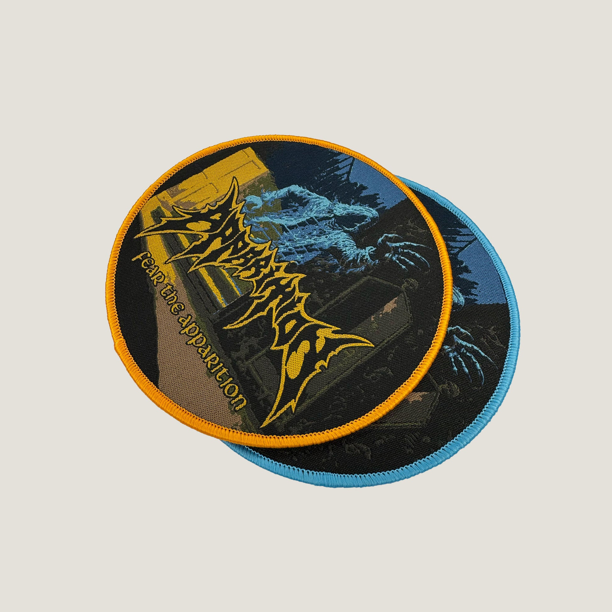 Temporal Dimensions Patches Apparition Fear the Apparition Metal Woven Patches