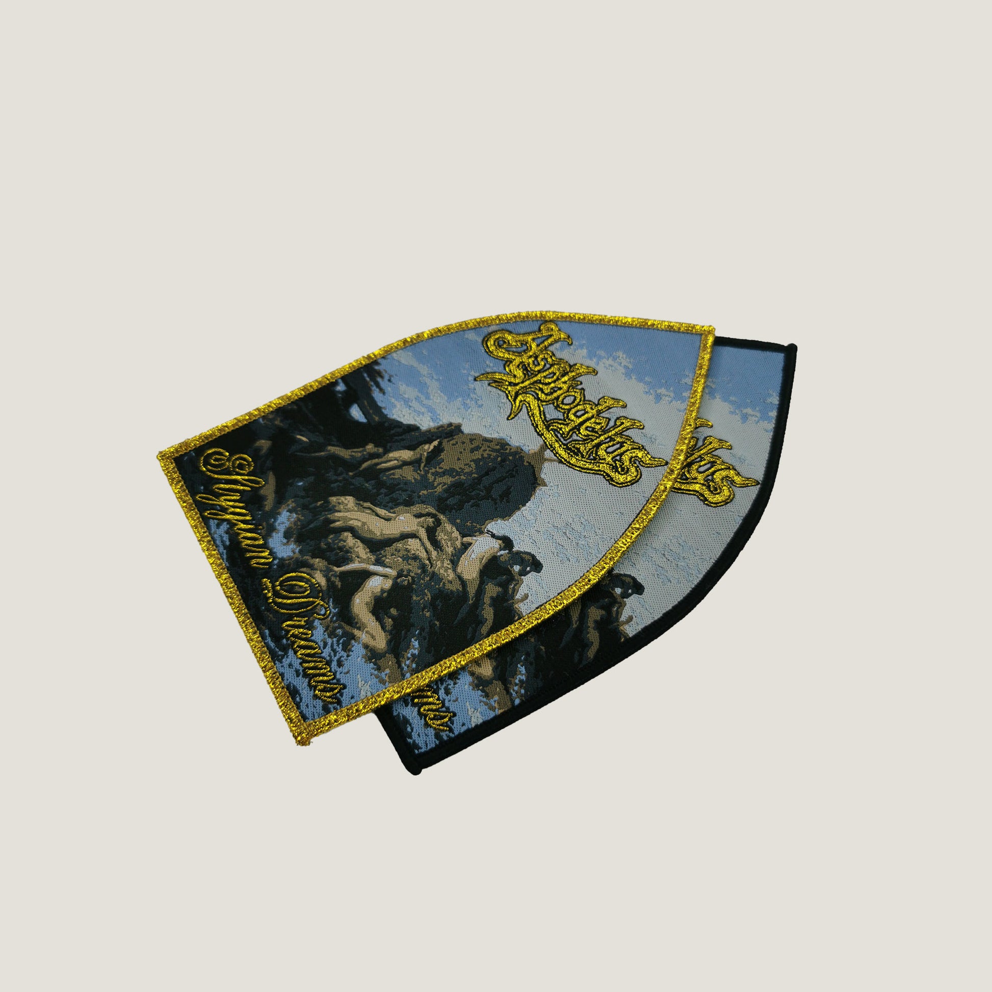 Temporal Dimensions Patches Asphodelus Stygian Dreams Metal Woven Patches