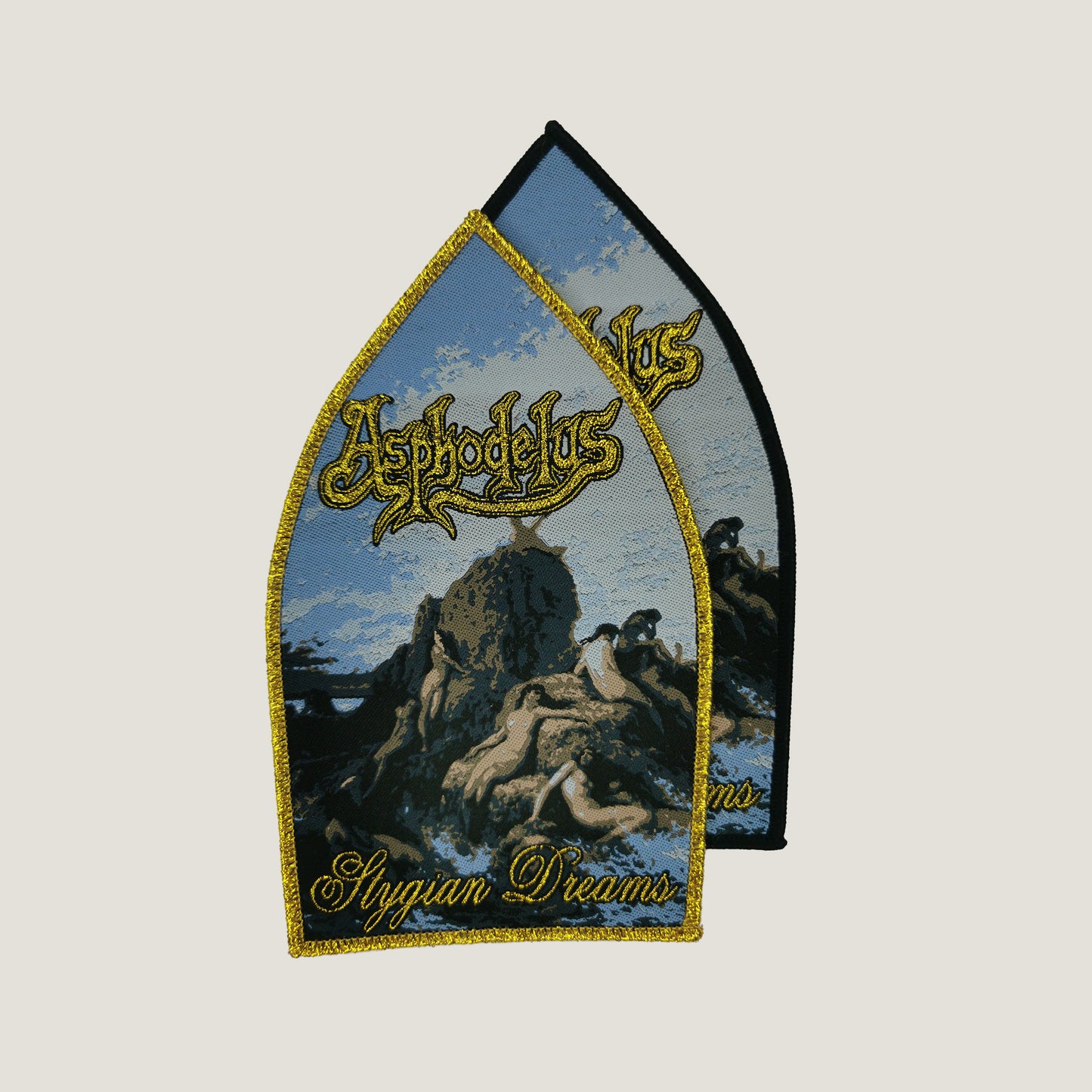 Temporal Dimensions Patches Asphodelus Stygian Dreams Woven Patches