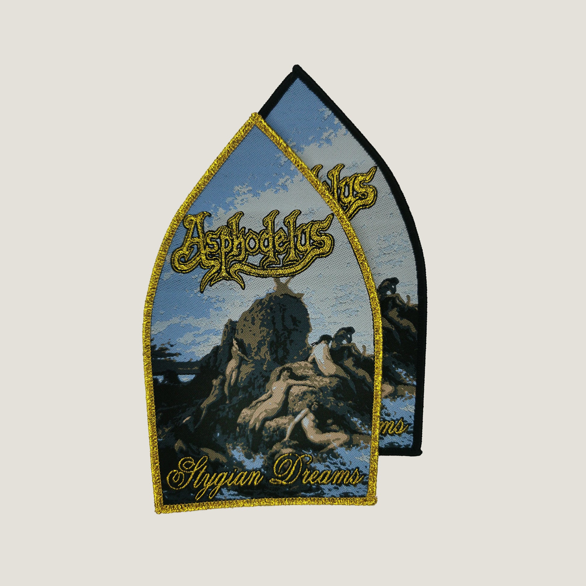 Temporal Dimensions Patches Asphodelus Stygian Dreams Woven Patches