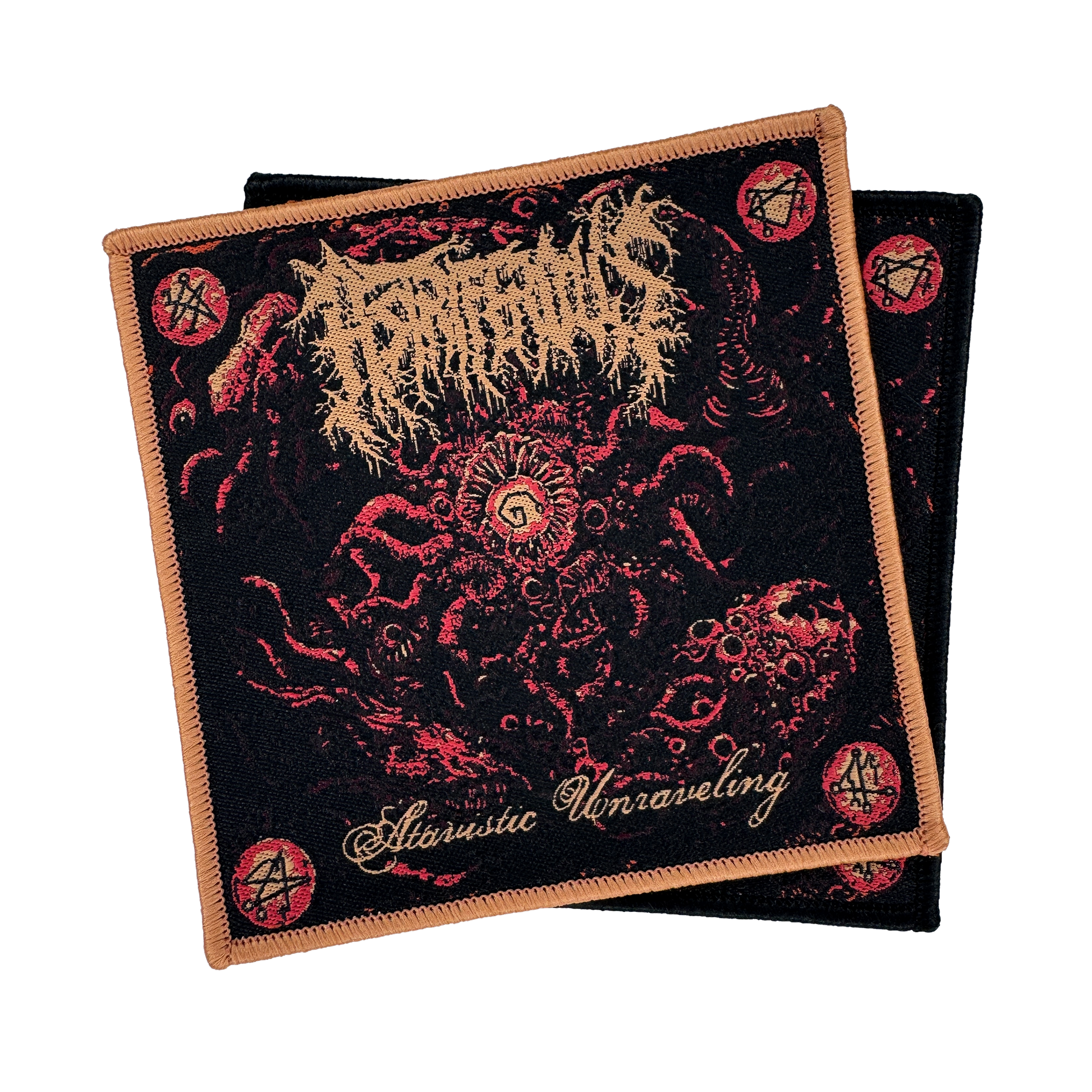 Temporal Dimensions Patches Astriferous Atavistic Unraveling Woven Patches