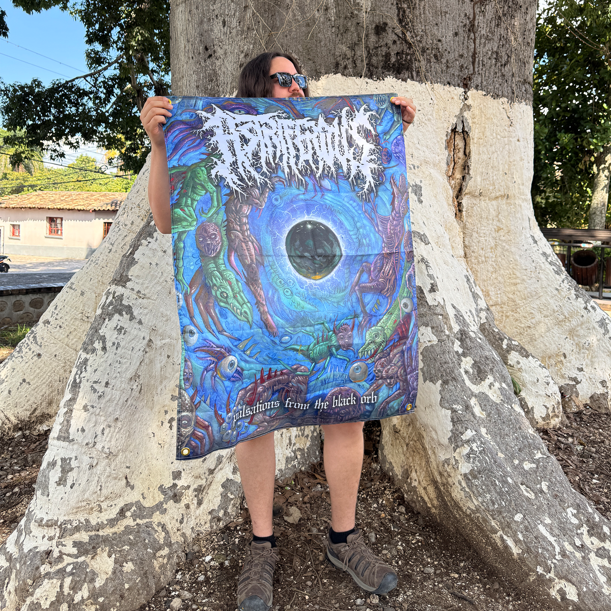 Temporal Dimensions Patches Astriferous Pulsations from the Black Orb Flag