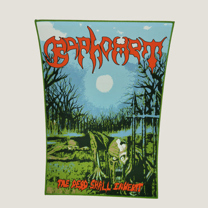 Temporal Dimensions Patches Baphomet The Dead Shall Inherit Green Border Woven Backpatch